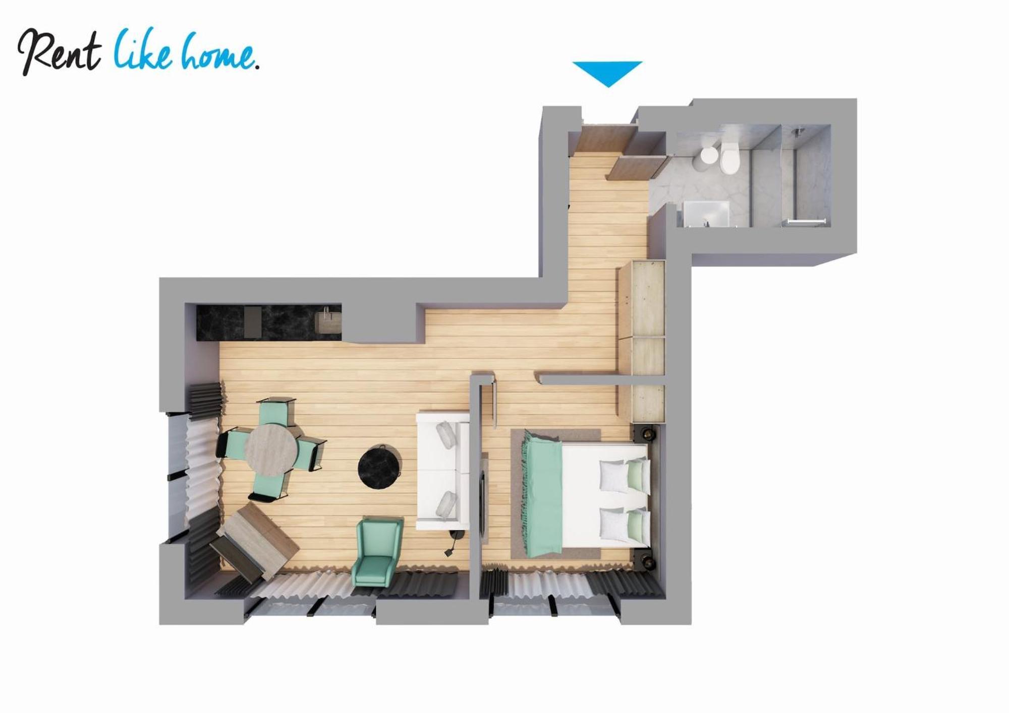 Apartamenty Deo Plaza By Rent Like Home Gdańsk Buitenkant foto